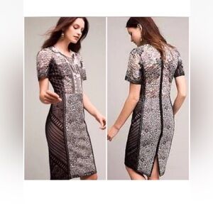 Anthropologie‎ Byron Lars Lace Melange Dress, 6
